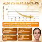 15-in-1 NMN Liposomal Supplement, 2000mg, 120 Capsules