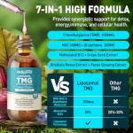 Liposomal TMG Liquid Drops, 1000mg, Blueberry Flavor