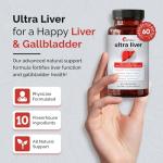 UpWellness Liver Support Supplement - 60 Capsules