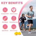 NAD+ Resveratrol Gummies for Energy & Aging Support