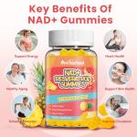 NAD+ Resveratrol Gummies for Energy & Aging Support