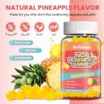 NAD+ Resveratrol Gummies for Energy & Aging Support