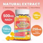 NAD+ Resveratrol Gummies for Energy & Aging Support