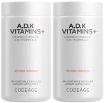 Codeage ADK Vitamins: A, D3 & K2 - 2-Pack