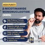 NMN Supplement with Quercetin and Resveratrol 60 Caps