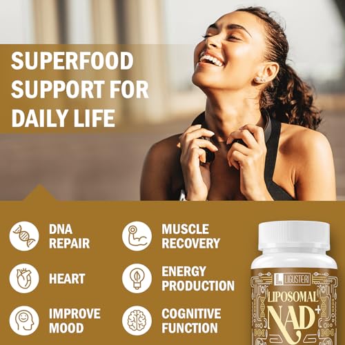 Liposomal NAD+ TMG Supplement for Aging Defense
