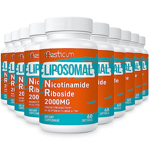 2000 MG Liposomal NR Supplement with TMG & Pterostilbene