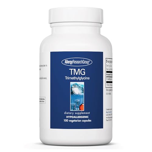 TMG Trimethylglycine 750mg Supplement - Promotes Healthy Methylation