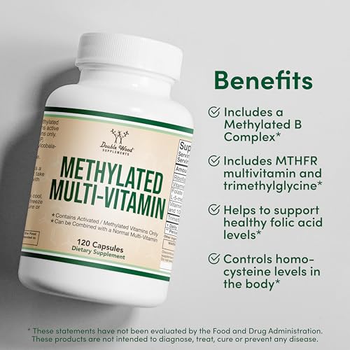 Methylated Multivitamin with B Complex and Methylfolate