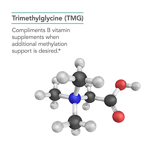 TMG Trimethylglycine 750mg - Supports Methylation, Healthy Homocysteine