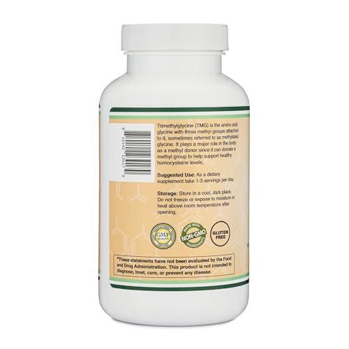 1000mg Double Wood TMG Capsules for Homocysteine Control