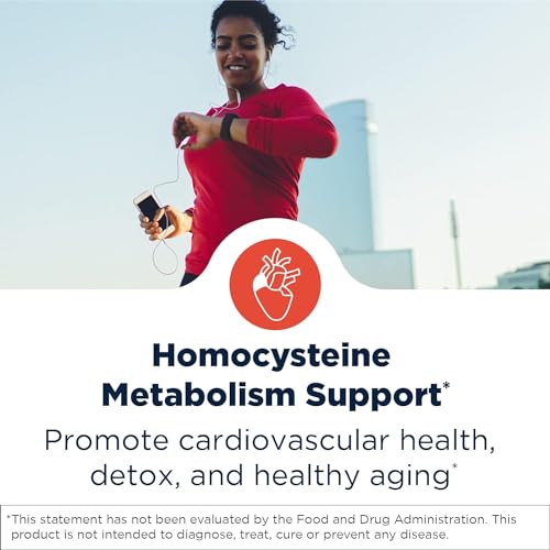 TMG Supplements for Homocysteine & Heart Health (120 Caps)