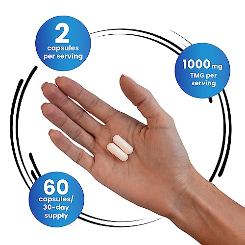 Betaine Anhydrous TMG Capsules - Liver Health Supplement
