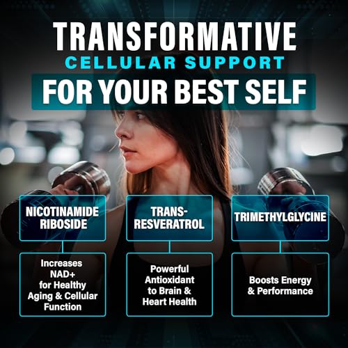 Benevolent NAD+ Supplement 1050mg for Health & Energy