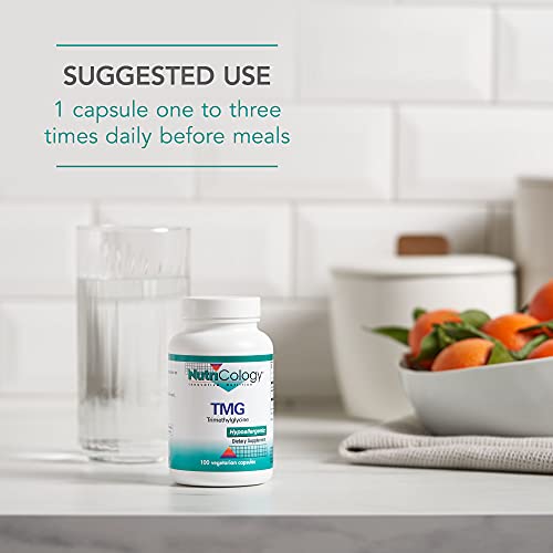 TMG Trimethylglycine 750mg - Supports Methylation, Healthy Homocysteine