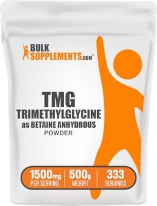 TMG Powder - Trimethylglycine Supplement - 1500mg - Gluten Free