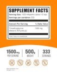 TMG Powder - Trimethylglycine Supplement - 1500mg - Gluten Free