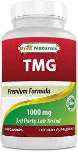 TMG Trimethylglycine 1000 mg – 120 Capsules