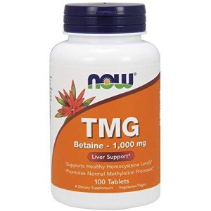 TMG Betaine 1,000 mg Liver Support - 100 Tablets