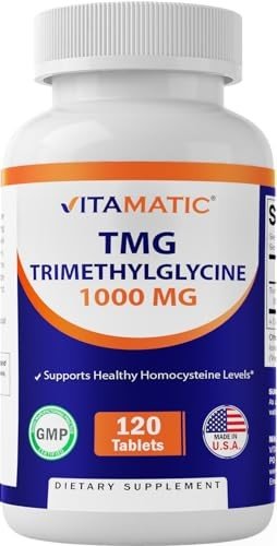 TMG Supplements 1000mg - Trimethylglycine Tablets