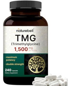 Max Strength TMG Supplements 1,500mg - 240 Capsules