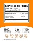 TMG Capsules - 1500mg Trimethylglycine Supplement