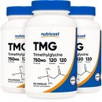 Nutricost TMG 750mg - 120 Capsules Pack