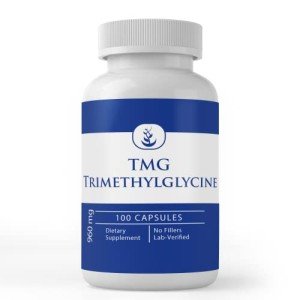 Pure TMG Trimethylglycine Capsules - 100 Count