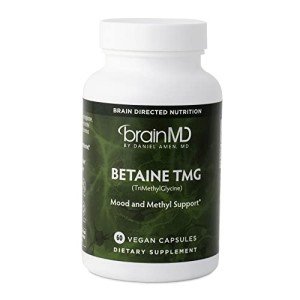 BrainMD TMG Betaine Capsules - Mood Support