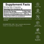 BrainMD TMG Betaine Capsules - Mood Support