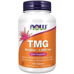TMG Betaine 1,000 mg Liver Support - 100 Tablets
