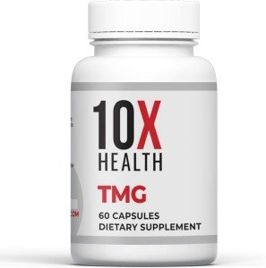 10X Health TMG Supplements - Trimethylglycine Amino Acid as Betaine... 