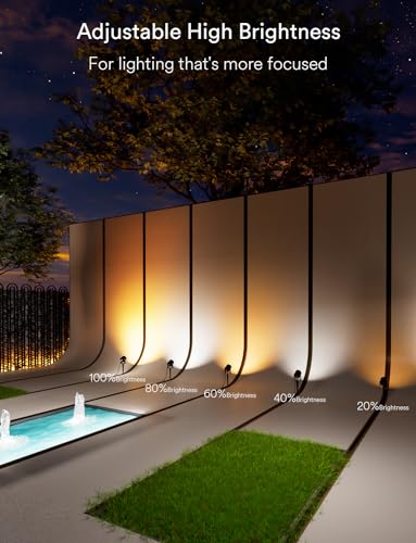 Ligency Smart Waterproof RGBW Landscape Spotlights