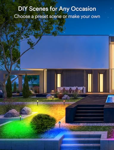 Ligency Smart Waterproof RGBW Landscape Spotlights