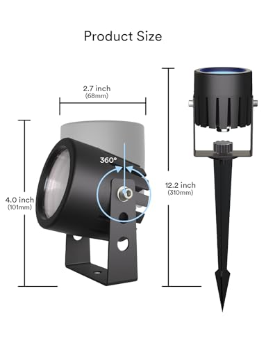 Ligency Smart Waterproof RGBW Landscape Spotlights