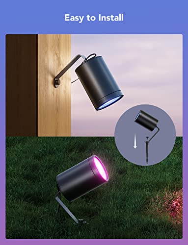 Govee WiFi RGBIC Waterproof Outdoor Spot Lights