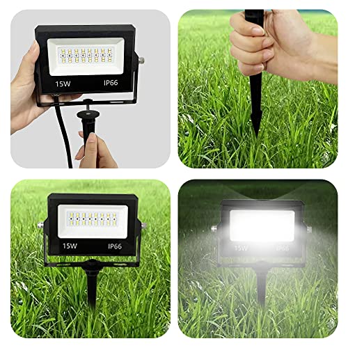 RGB Outdoor LED Flood Lights with App Control