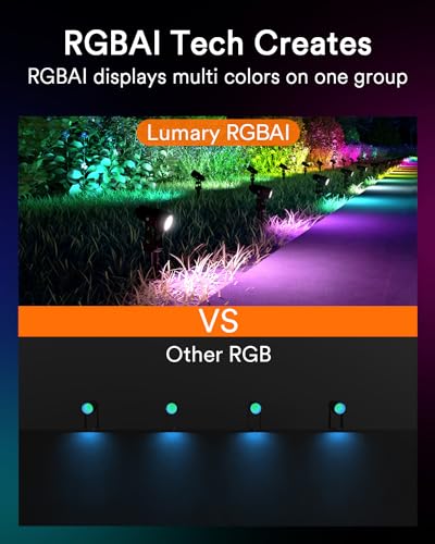 Smart Landscape Lights - 56Ft Color Changing Set