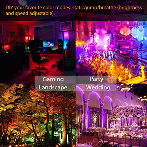 Smart RGB Outdoor LED Flood Light with App Control