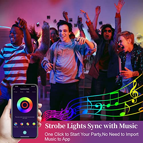 Smart RGB Outdoor LED Flood Light with App Control