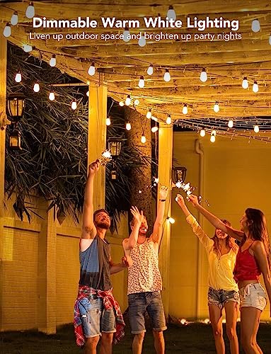 Govee Smart RGBIC Outdoor String Lights 96ft