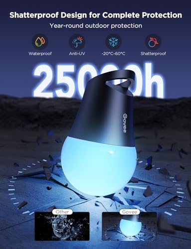 Govee 144ft Smart RGBIC Outdoor String Lights