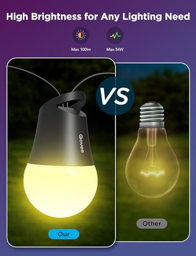 Govee 144ft Smart RGBIC Outdoor String Lights