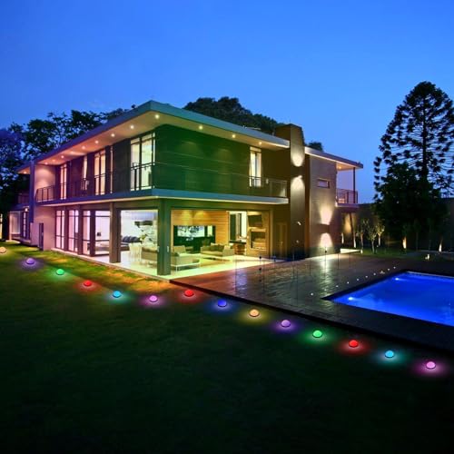 50FT Smart Waterproof Outdoor Pathway Lights Set