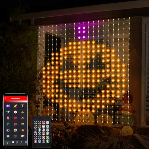 Smart USB Curtain Lights with App Control – 400 LEDs
