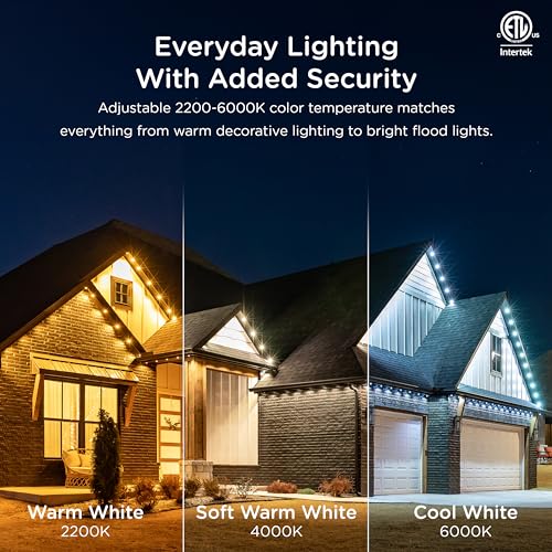 Enbrighten 100ft Smart RGBWIC Outdoor Eave Lights
