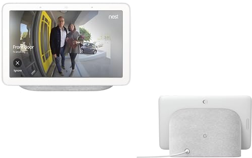 Google Nest 7-Inch Touchscreen Display Bundle - Snow