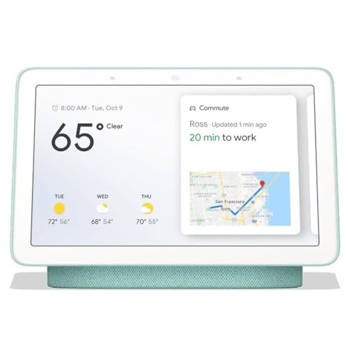 Google Nest Hub 7-Inch Display - Aqua