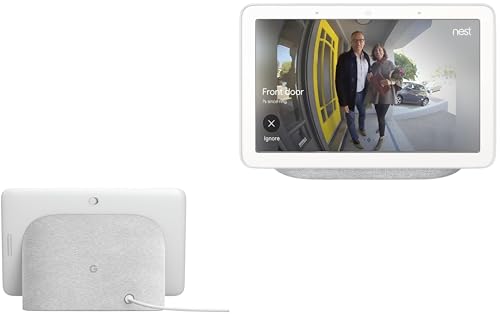 Google Nest 7-Inch Touchscreen Display Bundle - Snow