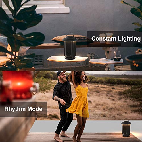 Onforu Wireless Bluetooth Outdoor Speakers with LED Lights